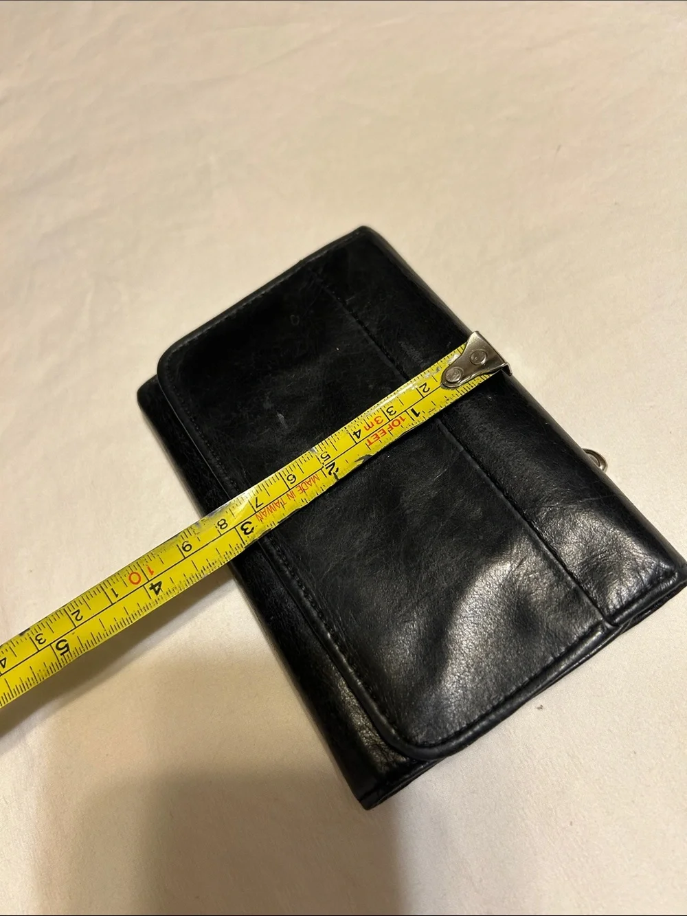 HOBO Black Leather Men's Bifold Wallet